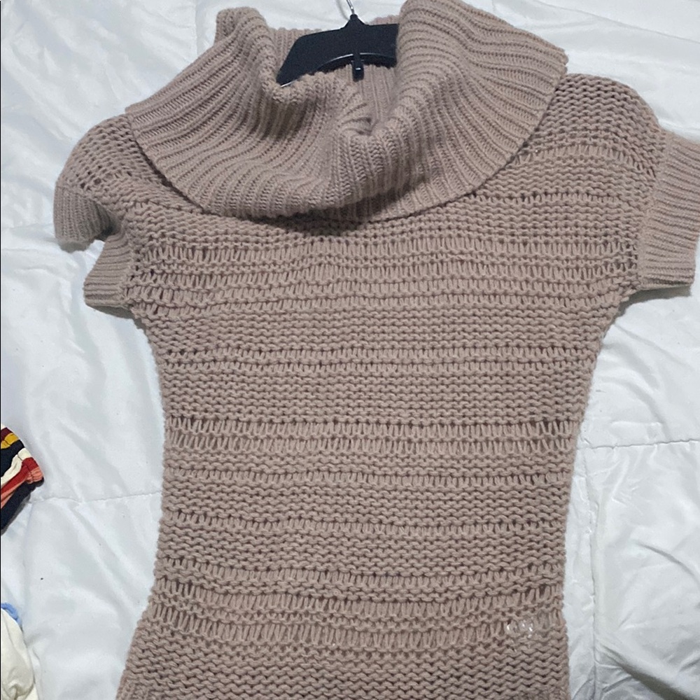 Cozy  Knit Cowl Neck Sweater